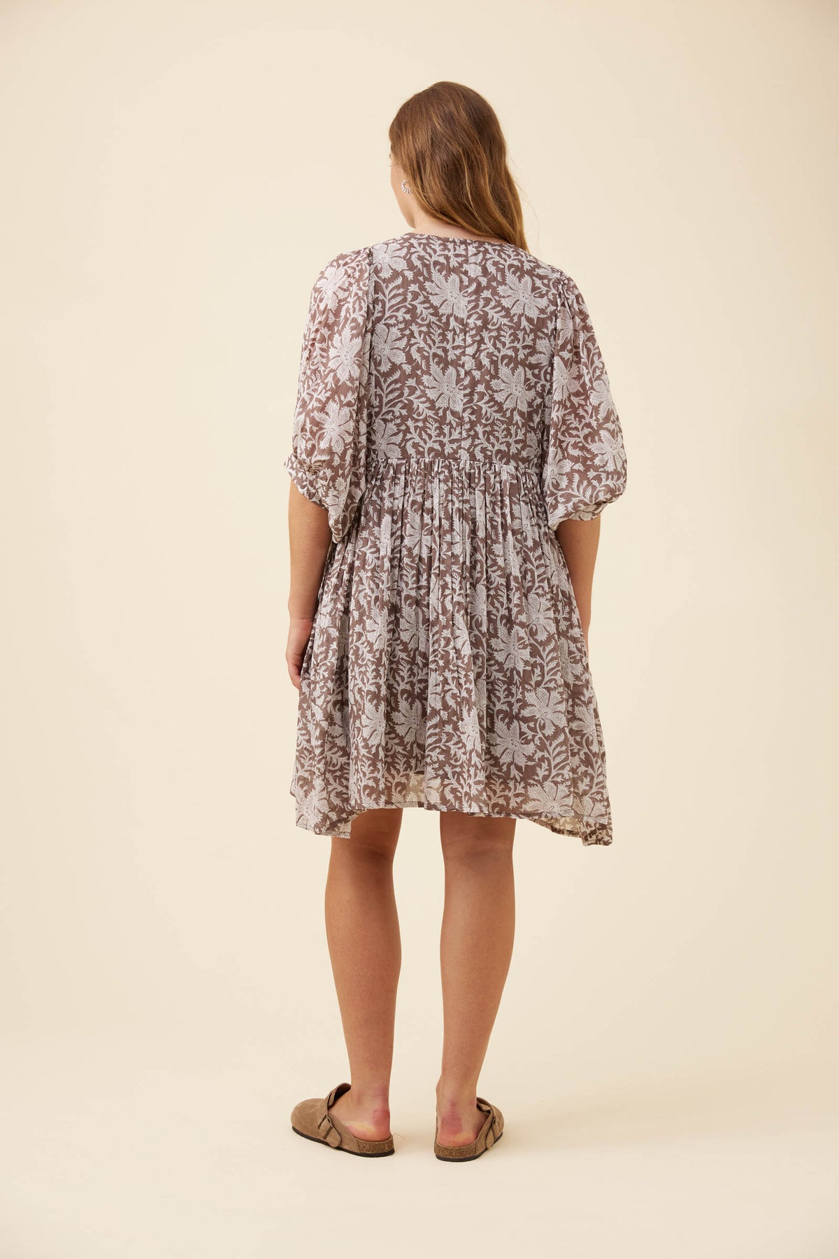 Wilma Dress - Taupe