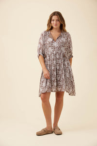 Wilma Dress - Taupe