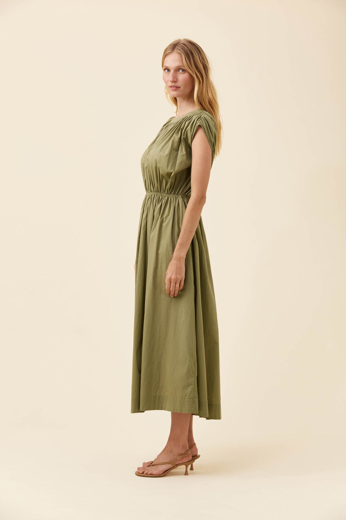 Rosa Reversible Maxi Dress - Sage