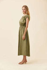 Rosa Reversible Maxi Dress - Sage