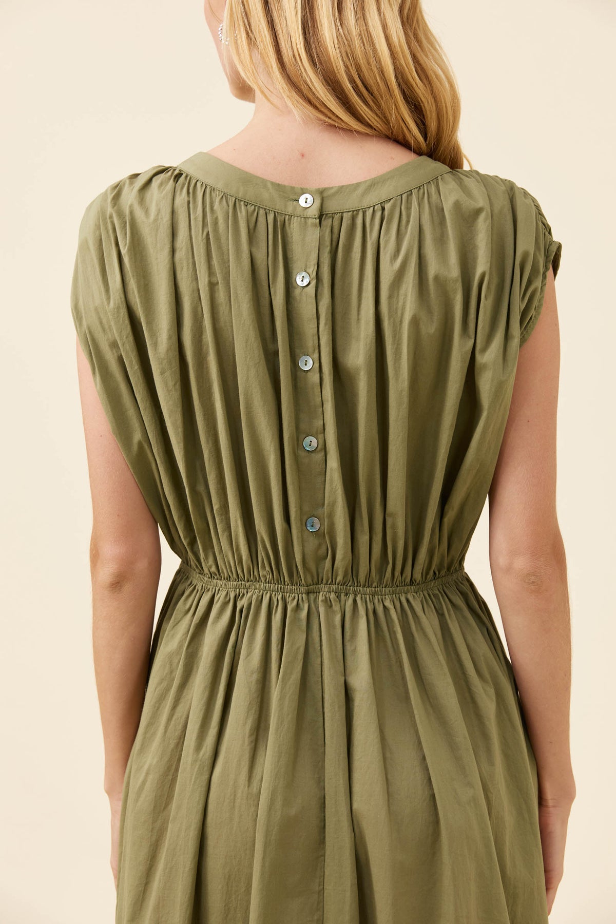 Rosa Reversible Maxi Dress - Sage