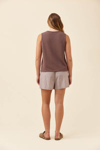Haser Tank - Taupe