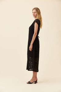 Ethel Lace Dress - Black