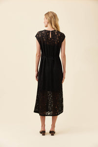 Ethel Lace Dress - Black