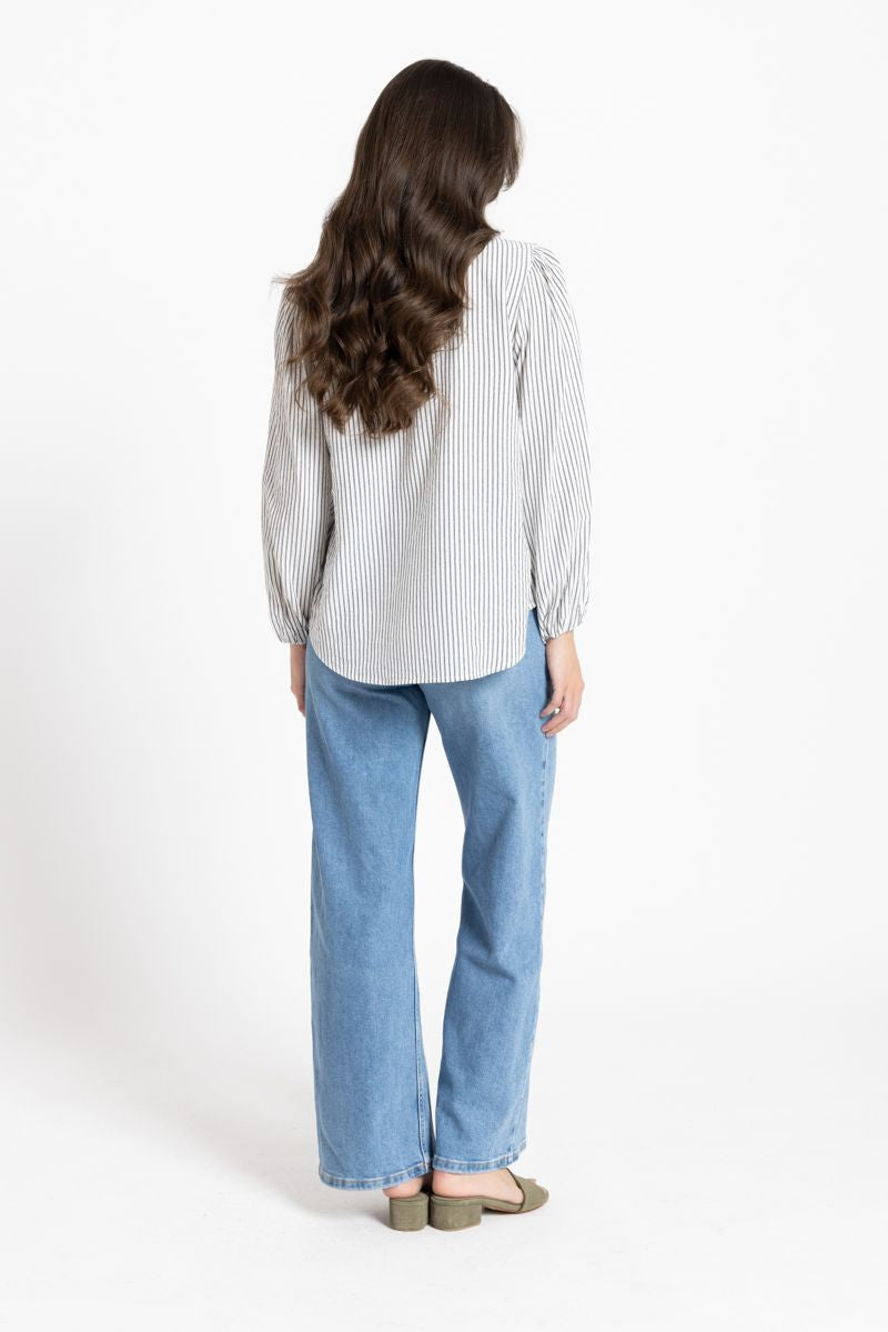 Brilliance Blouse / Stripe