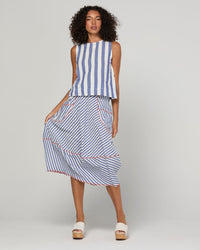 Guru Skirt / Ocean Stripe