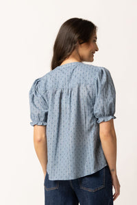 Bonita Top / Denim Shimmer