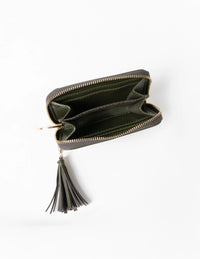 Luxelet Tassle  Purse / Green