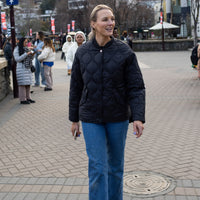 Talei Quilt Bomber / Black - Girl Next Door Fashion