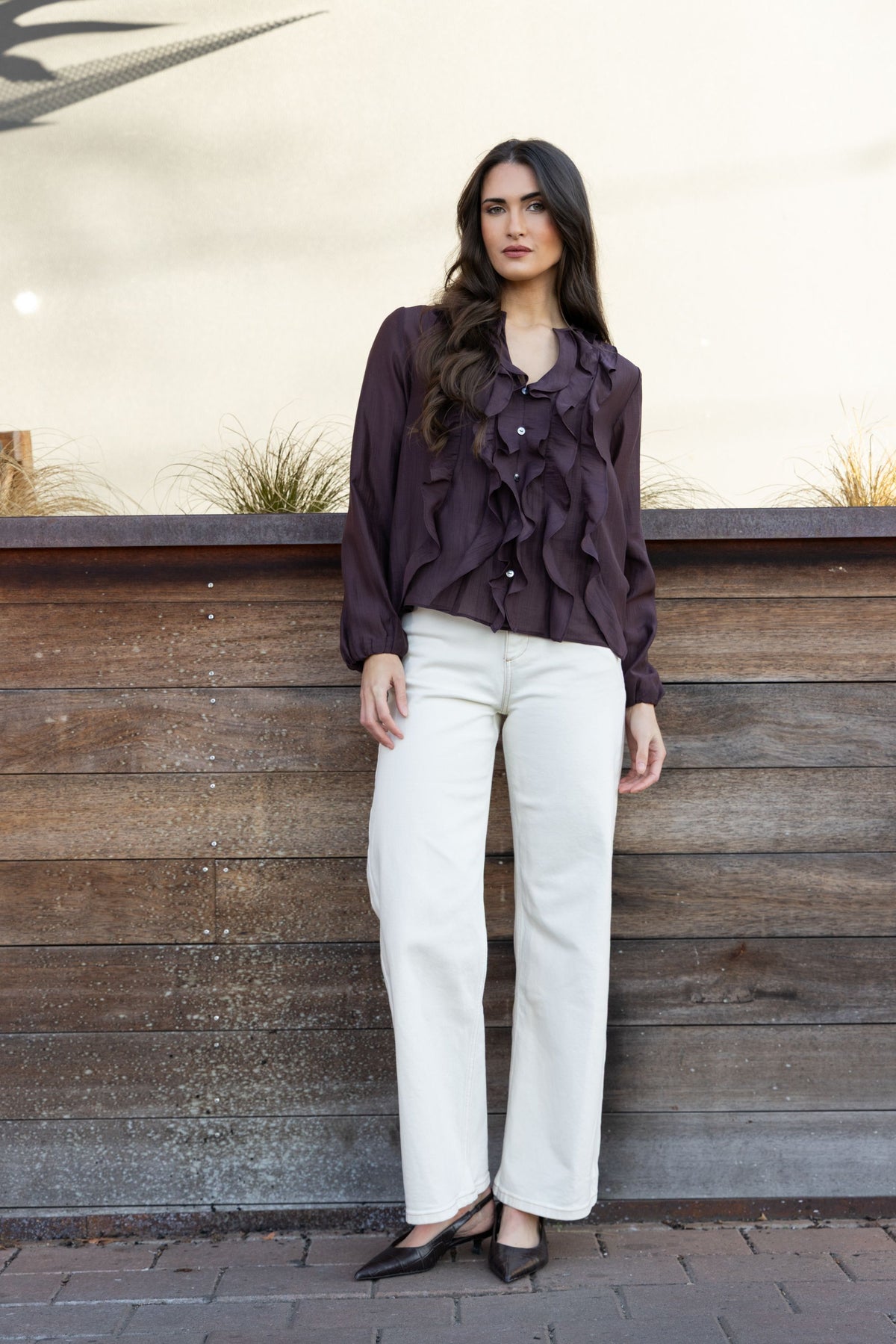 Once Upon A Time Blouse / Brunette