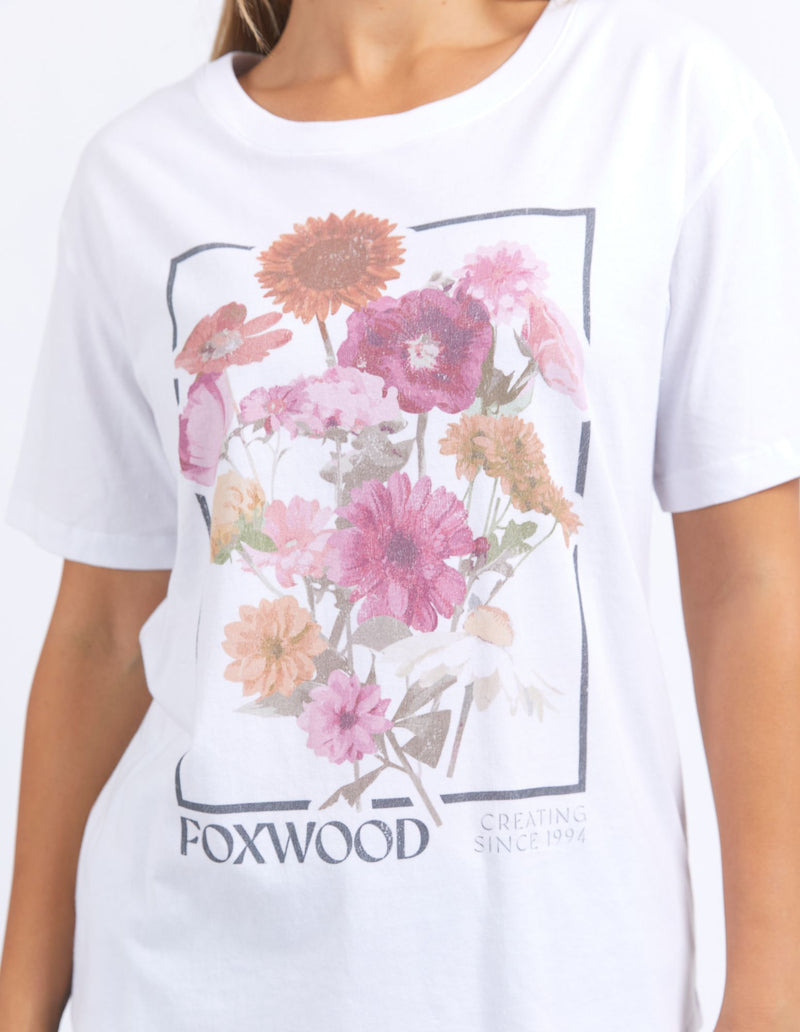 In Bloom Tee - White