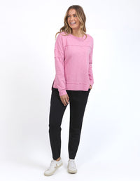 Jayne Throw On Top - Rose Pink