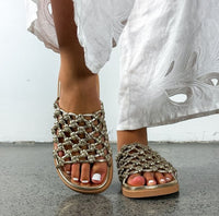 Amalfi - Metallic Gold