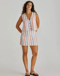 Travis Vest / Multi Stripe