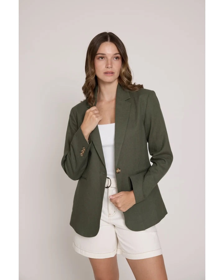 Aria Blazer / Khaki