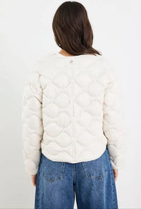 Premium Putty Down Filled Quilted Jacket