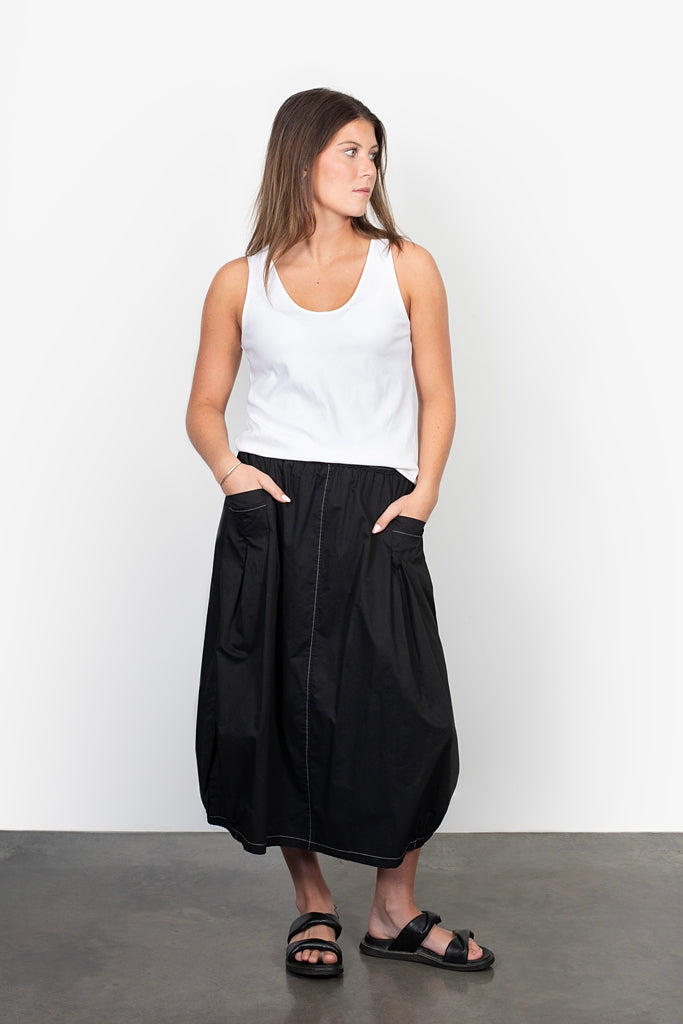 Cyrus Skirt - Black Contrast