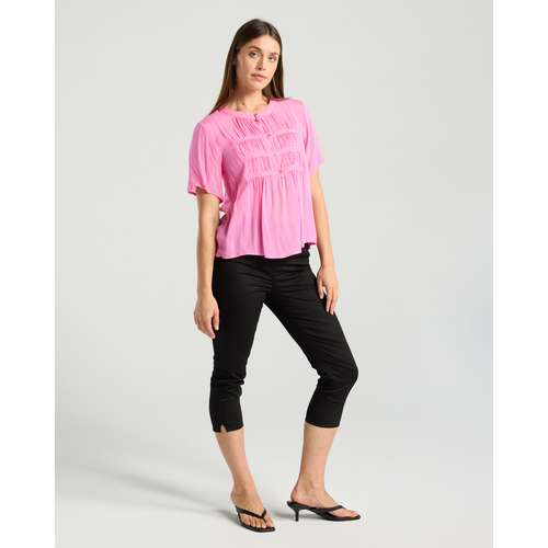 Valeria Capri Pant - Black