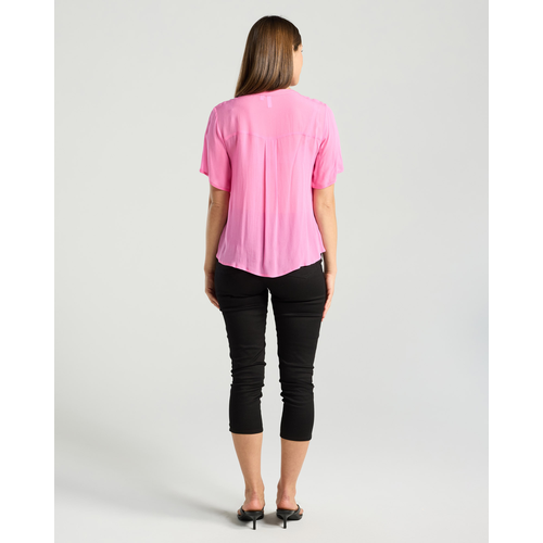 Valeria Capri Pant - Black