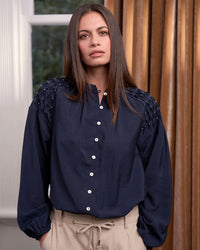 Bijou Blouse / Indigo