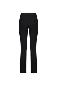 Slim Leg Ponti Pant with Fly - 5803 Black