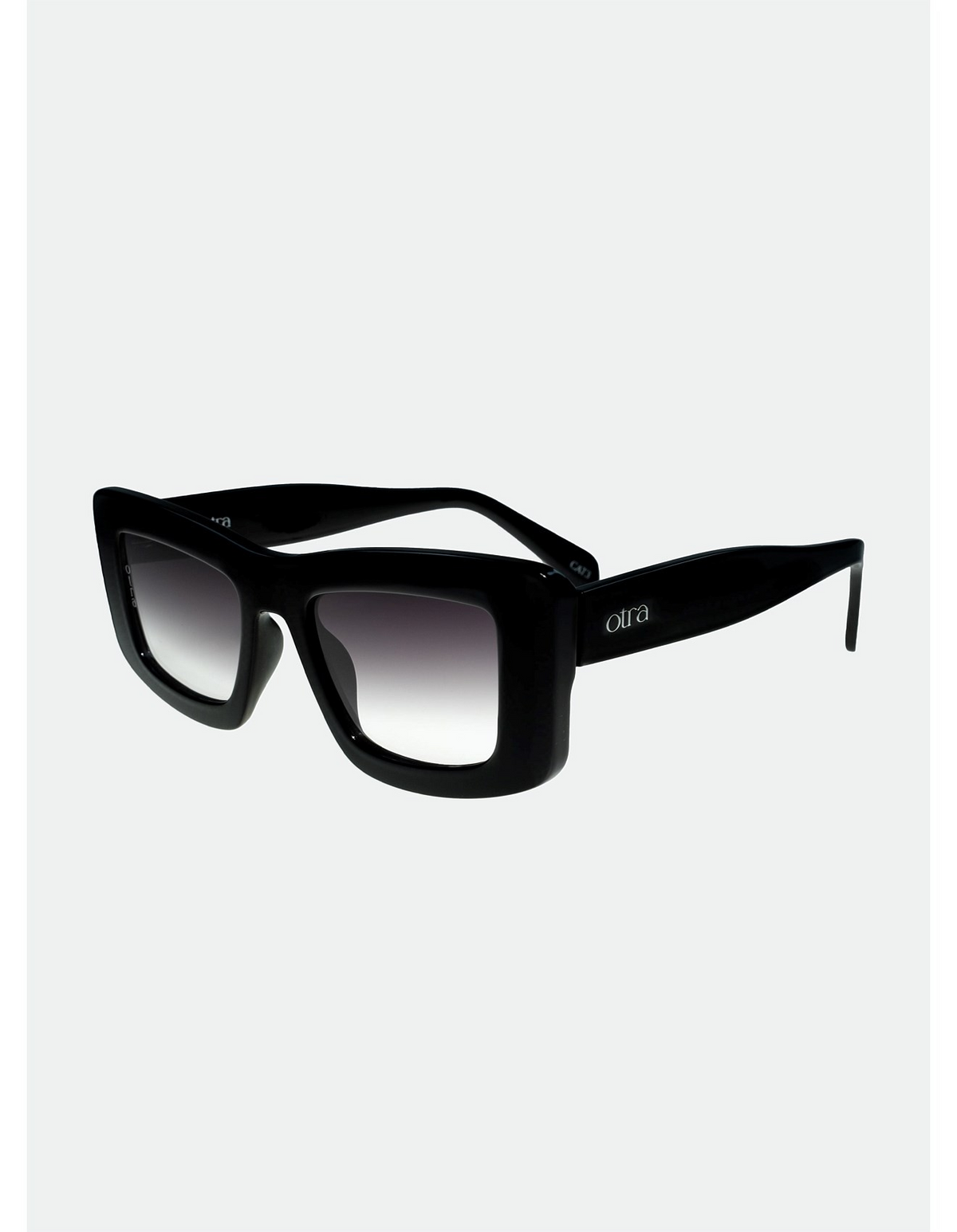 Marsha Sunglasses - Black/Smoke Fade