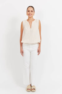 Santos Top - Bisque