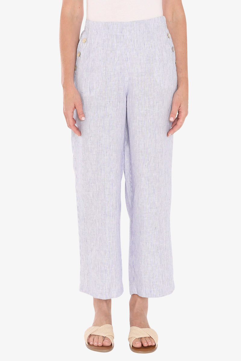Core Stripe Pant - Blue & White