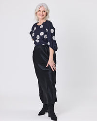 Annette Top / Black Dot - Girl Next Door Fashion