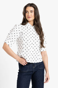 Dinner Date Shirt / Vanilla Spot