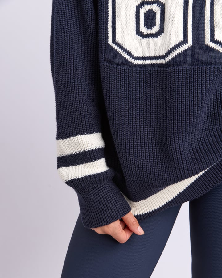 86 Fisherman Knit / Navy
