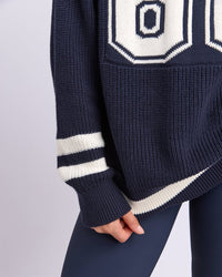 86 Fisherman Knit / Navy