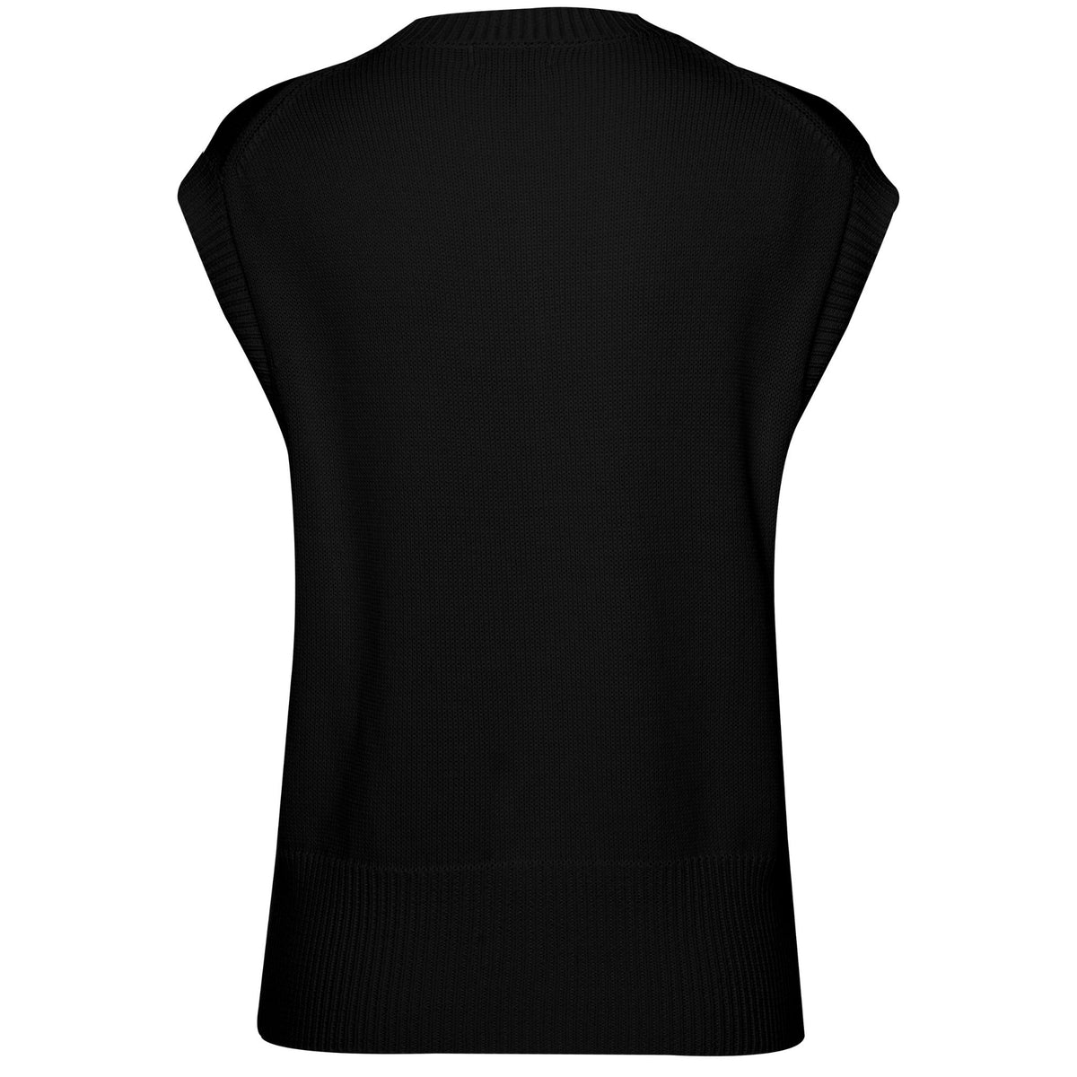 Chloe Knit Vest / Black - Girl Next Door Fashion