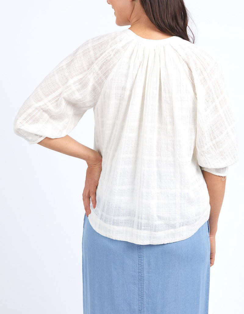 Isabella Blouse - Marshmallow