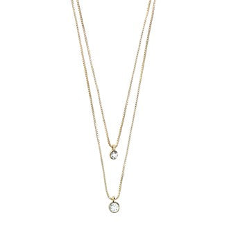 Lucia Pi Necklace - Gold Plated
