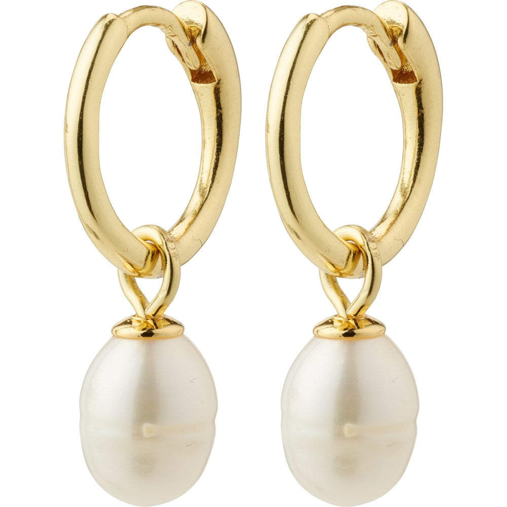 Berthe Recycled Pearl Hoop