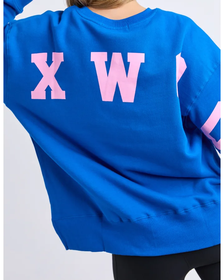 Interval Crew - Cobalt Blue.