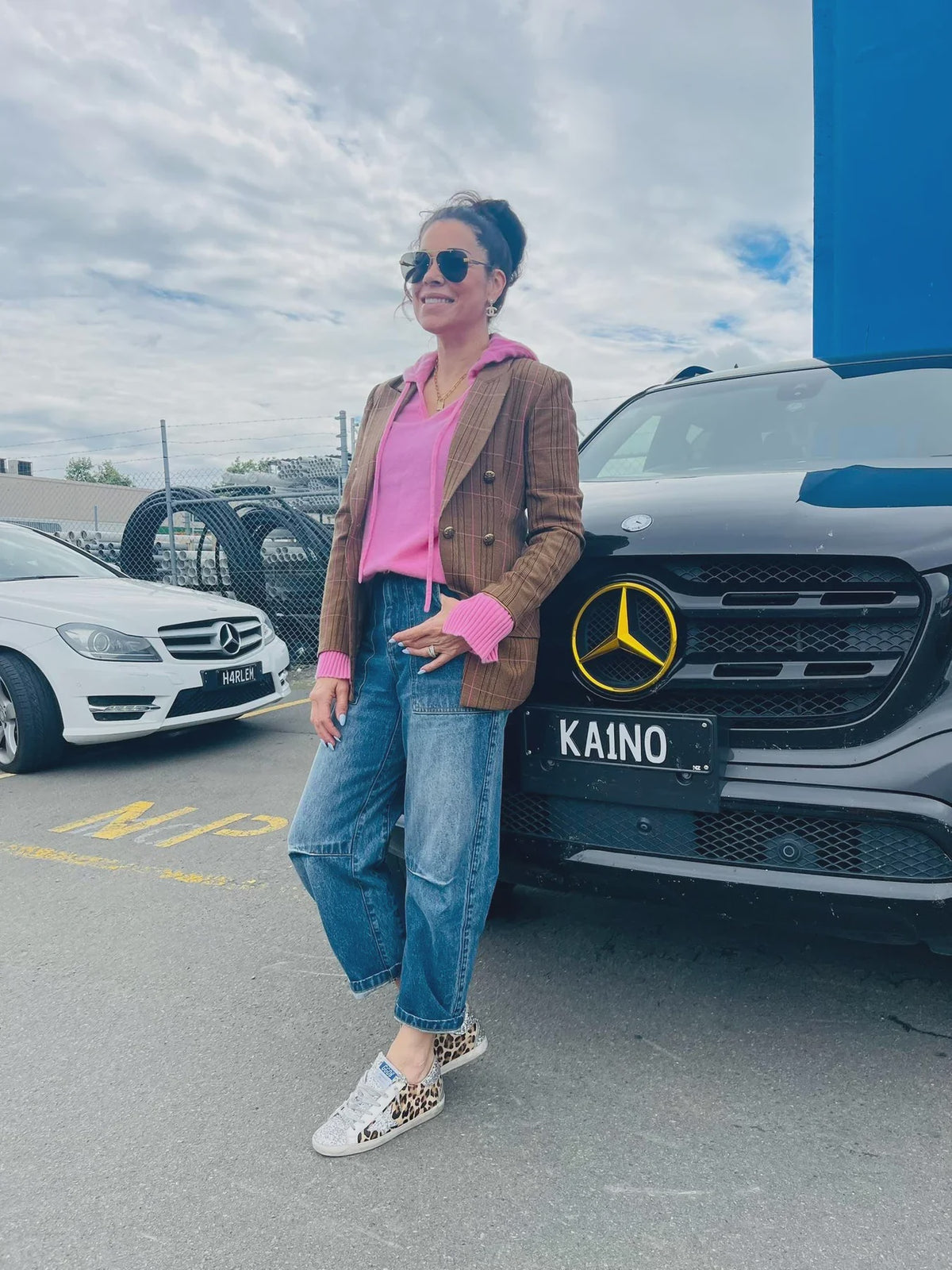 Charlotte Blazer - Brown - Girl Next Door Fashion