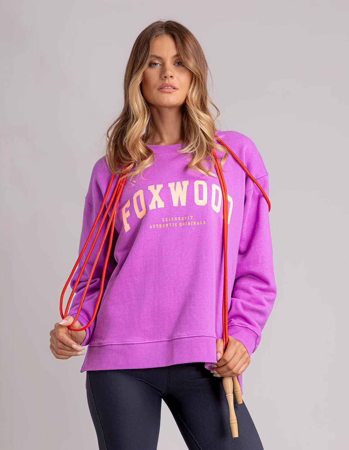 Interval Crew / Purple & Orange