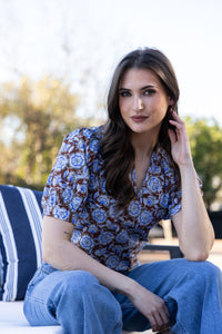 Resolute Top / Biscotti Bloom