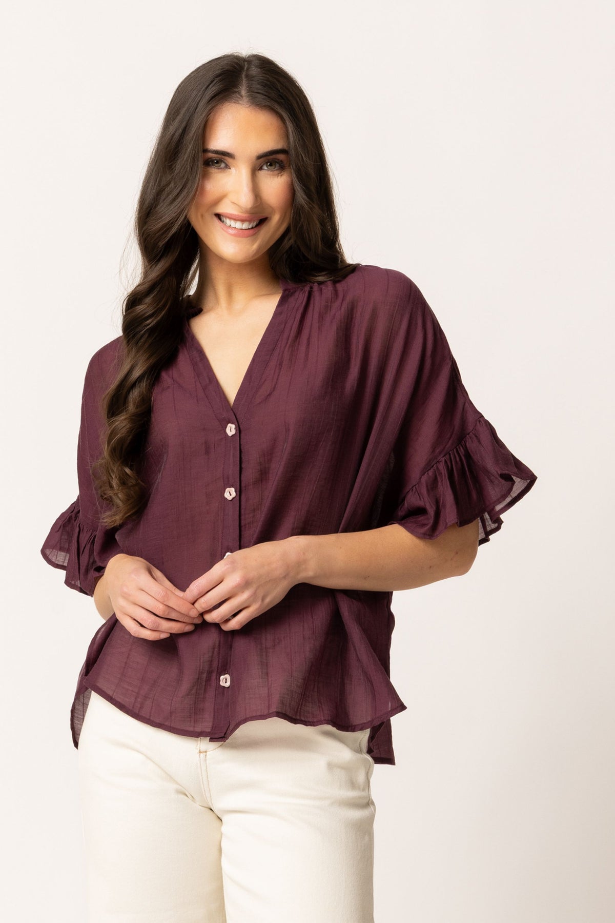 Riverstone Shirt / Plum