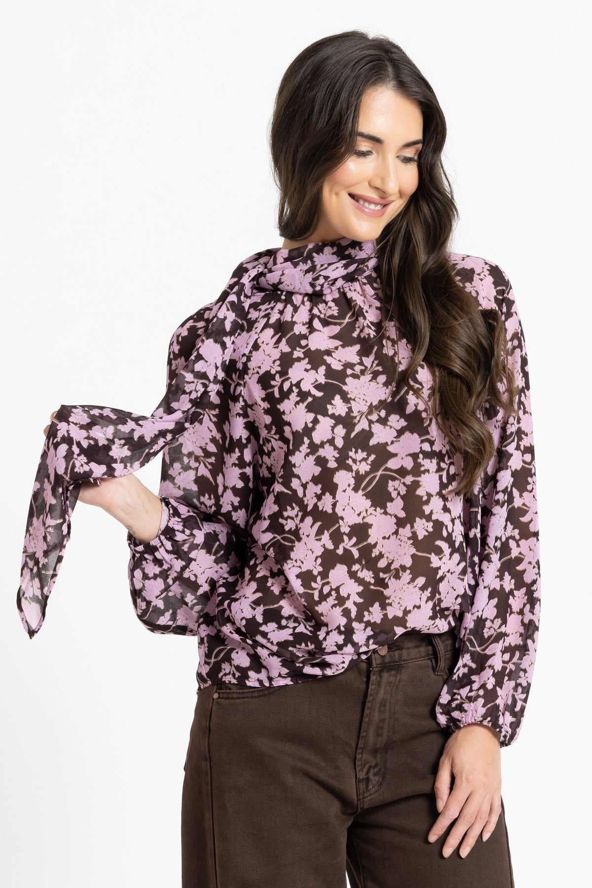 Love Note Blouse / Lilac Whisper