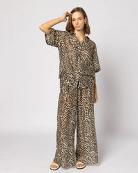 Piza Shirt / Zebra Print