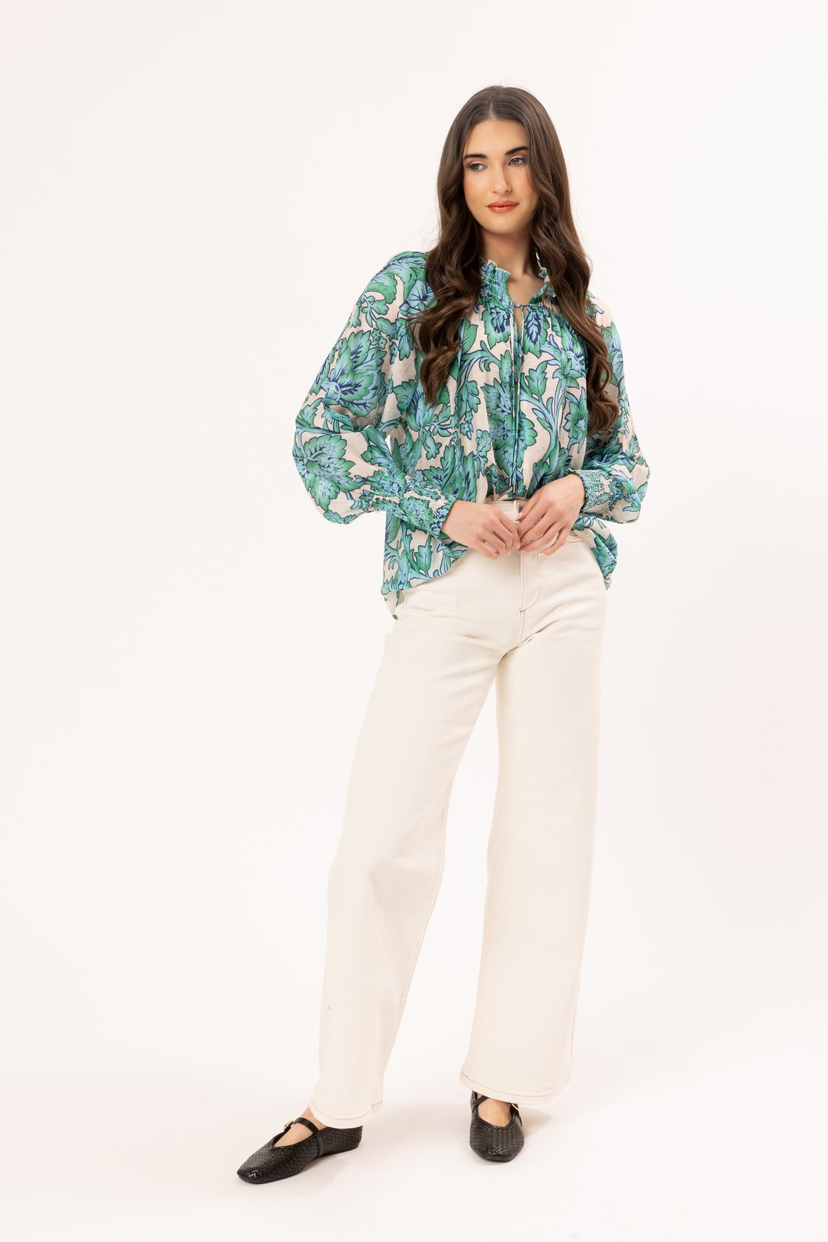 Encourage Top / Aqua Charm - Girl Next Door Fashion