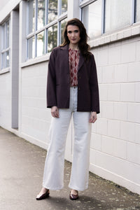 Relaxed Blazer / Cacao