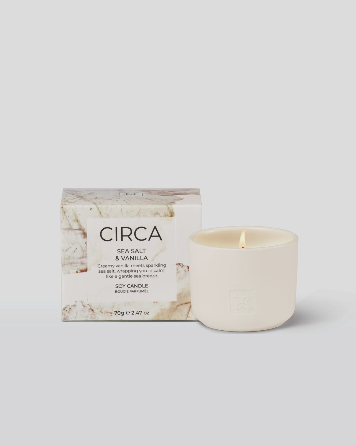 CIRCA 70g Candle - SEA SALT & VANILLA