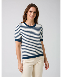 Charly Top / Navy Stripe