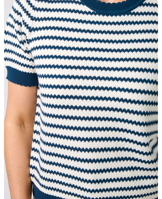 Charly Top / Navy Stripe