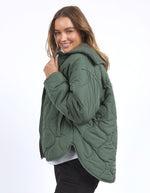 Mellow Quilted Jacket - Khaki