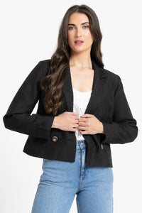 Audrey Blazer / Black Shimmer